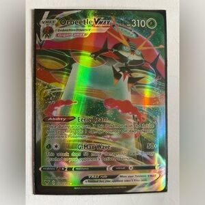 Orbeetle VMAX Pokémon Card